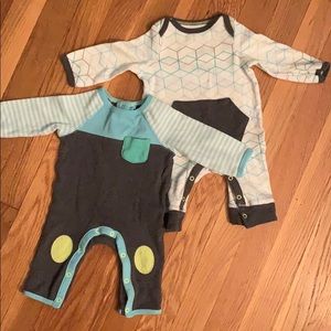 Newborn size rompers